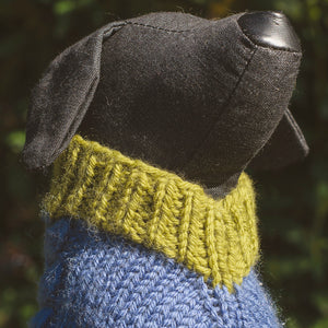 MADE TO ORDER Scottish Hand-Knit Slip-On Dog Sweater