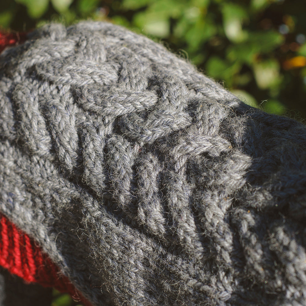 MADE TO ORDER Scottish Hand-Knit Slip-On Dog Sweater